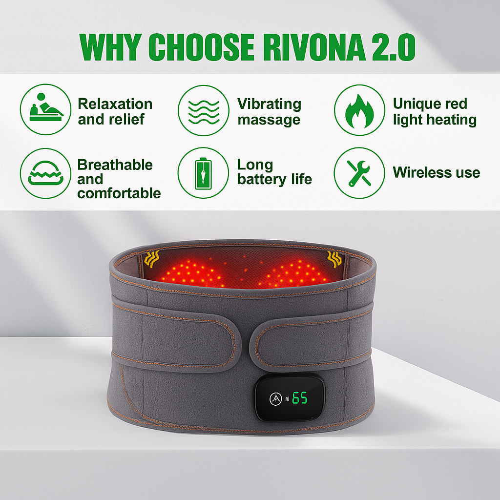 Rivona 2.0 - Red Light Disc Healing Belt